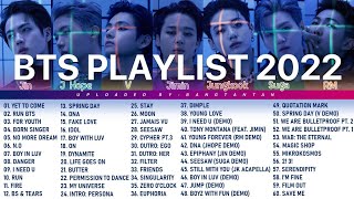 BTS PLAYLIST 2022UPDATED BTS NEW BEST SONGS PLAYLIST [upl. by Sherwynd]