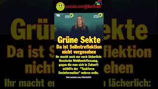 Dröge Grünen Bundeskanzler taskforce Afd BSW thüringen sachsen Sekte demokratie putin [upl. by Amsirhc970]