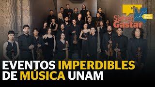 Descubre los eventos estelares de música UNAM [upl. by Girardi439]