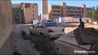 Libya Fighting in Tripoli breaks out between proGaddafi forces and NTC fighters [upl. by Aksel421]