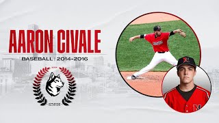 Aaron Civale  Northeastern Athletics Hall of Fame [upl. by Ibot723]