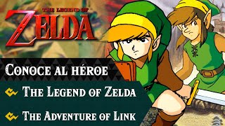 Conoce al héroe The Legend of Zelda y The Adventure of Link  Curiosidades datos y más información [upl. by Aramat]