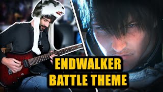 FFXIV Endwalker Battle Theme Unbowed goes Rock [upl. by Tailor]