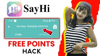 Sayhi app free points 🔥  Sayhi app me points kaise badhaye  Sayhi app unlimited points [upl. by Mulford986]