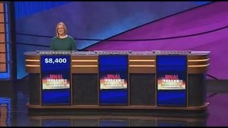 Jeopardy Contestant Left Playing Solo in Bizarre Moment [upl. by Leith]