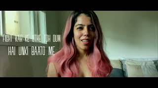 Lockdown  Dave Curl feat Bindi Barz  Hindi Rap Version  Official Lyric Video [upl. by Fu]