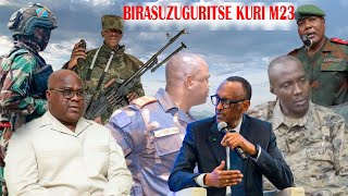 TSHISEKEDI KU GITUTU😳ABASIRIKARE BAMAPETI YUMURIMBO🔥IBANGA RYA M23 RITUMA IHAGARARA IMBERE YA FARDC [upl. by Scholz]