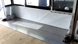 Featherlite Coaches Prevost Flat Floor Slideout [upl. by Odraleba]