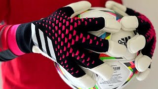 Adidas quotAaron Ramsdalequot PREDATOR ACCURACY GL PRO HYBRID PROMO OWN YOUR FOOTBALL Goalkeeper Gloves [upl. by Atoked]