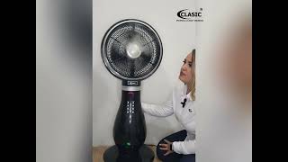 Te compartimos el paso a paso de como activar el modo Humidificador de tu Ventilador CLASIC💧 [upl. by Gisele]