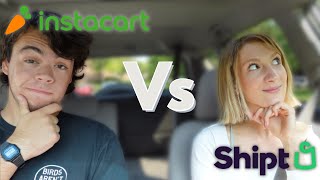 INSTACART vs SHIPT Shopper Challenge [upl. by Gautea646]