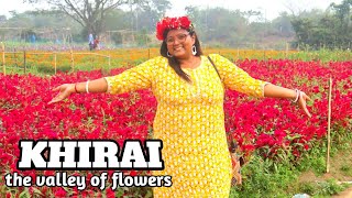 Khirai Flower Garden  Vally Of flower  One Day Khirai Tour  Kolkata To Khirai [upl. by Amanda616]