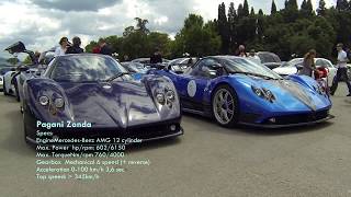 Pagani Zonda amp Pagani Huayra  Italian Supercars [upl. by Cioban724]