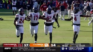 2024 USC vs Clemson  Demetrius Knight Interception [upl. by Booth777]