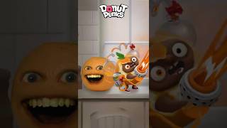 Part 1 OrangePops Annoying Adventures 🍊 donutpunks mobilegame annoyingorange memes zombie [upl. by Julianna436]