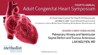 Pulmonary Atresia and Ventricular Septal Defect and Truncus Arteriosus Lan Nguyen MD [upl. by Laddy]