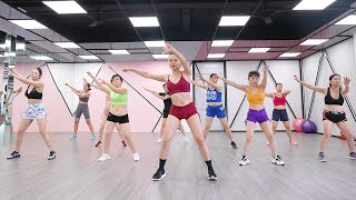 AEROBIC DANCE  30 Minute Exercise Routine To Lose Belly Fat [upl. by Rufford]