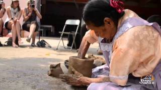 Dona Sophia Making Traditional Black Pottery in Oaxaca [upl. by Sineray885]