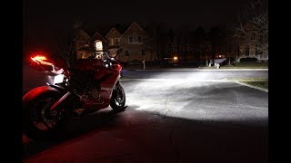 959 Panigale LED Headlight Conversion kit Installation  Xenon Depot [upl. by Irihs]