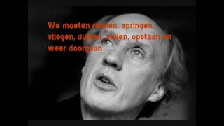 Herman Van Veen  opzij opzij opzij  lyrics [upl. by Noiemad]