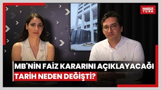 Merkez Bankası Temmuz  Ağustos faiz kararlarını neden Salı günü açıklayacak MB faiz beklentisi ne [upl. by Hamilah465]