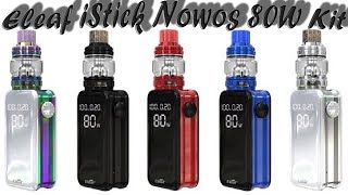 Eleaf iStick Nowos 80W Kit [upl. by Thorrlow]