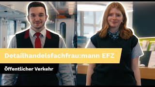 Lehre als Detailhandelsfachfraumann EFZ öffentlicher Verkehr [upl. by Eneleuqcaj]