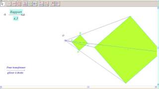 Homothétie carré [upl. by Horwath321]