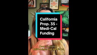 What is California Prop 35  MediCal Funding [upl. by Joung]