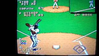 Ken Griffey Jr Baseball SNES  Strikeout [upl. by Htederem]