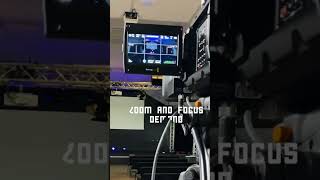 Blackmagic Zoom and Focus demand blackmagicdesign cameratamil ursabroadcast livestreaming [upl. by Ezarras]