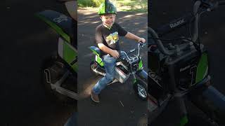 Razor mx350 review Kids Electric Dirtbike [upl. by Eimmij188]