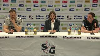 Pressekonferenz SG FlensburgHandewitt  HBW BalingenWeilstetten [upl. by Ailey]