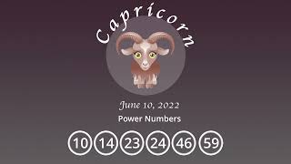 Capricorn horoscope for June 10 2022 [upl. by Singhal]