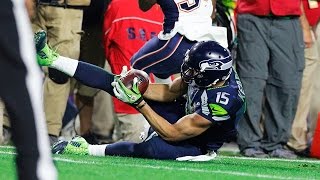 Jermaine Kearse makes one of the greatest Super Bowl catches of all time [upl. by Atsirhcal403]