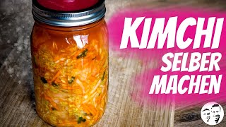 Kimchi selber machen  ein leckeres Kimchi Rezept [upl. by Rambow663]