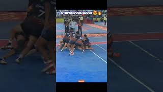 Stupendous Block 😍🔥 kabaddiandfitness fancode [upl. by Dihgirb]