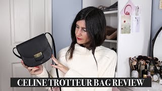 Celine Trotteur Bag Review  Was it worth it Wear amp Tear Update  Mademoiselle [upl. by Shannah]