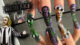 Beetlejuice Nails [upl. by Glori]