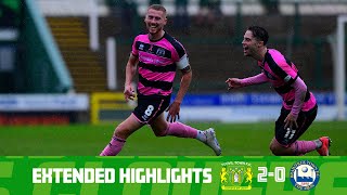 Extended Highlights  Yeovil Town 20 Braintree Town [upl. by Alleb]