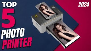 Top 5 Picks For The Best Photo Printer In 2024  Best Portable Photo Printer [upl. by Eelahs]