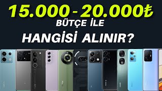 1500020000 TL Arası en iyi telefonlar  2024 Nisan [upl. by Sileray]