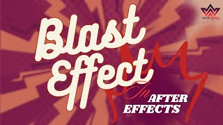 Blast effect  Burst effect  After effect tutorial [upl. by Eugenie]