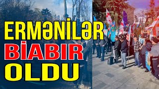 Gürcüstanda azərbaycanlılar etiraza qalxdı  Ermənilər biabır oldu  Media Turk TV [upl. by Lundeen]