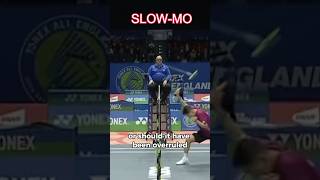 Did the Umpire Get It WRONG Ginting vs Nishimoto Controversy at All England 2024 [upl. by Kenta575]