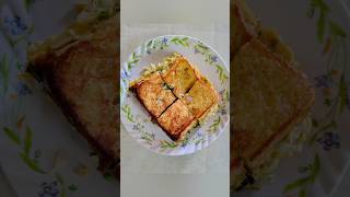 Bread omelette recipe  Indian street food shorts food [upl. by Corny]