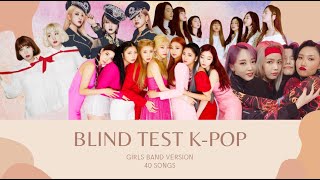 BLIND TEST KPOP GIRLS GROUP [upl. by Tamma]