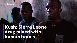 Drug mixed with human bones ravaging Sierra Leone [upl. by Emolas]