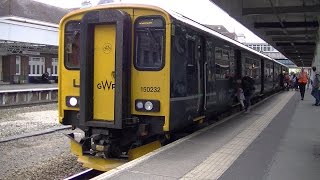 Trains at Dawlish inc XC HST [upl. by Towroy769]