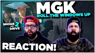 Lets go MGK Machine Gun Kelly  roll the windows up smoke and drive part 2  JK BROS REACTION [upl. by Asiuol]